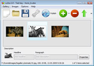 Free Flashl Rotating Images Flash As3 Horizontal Image Slider