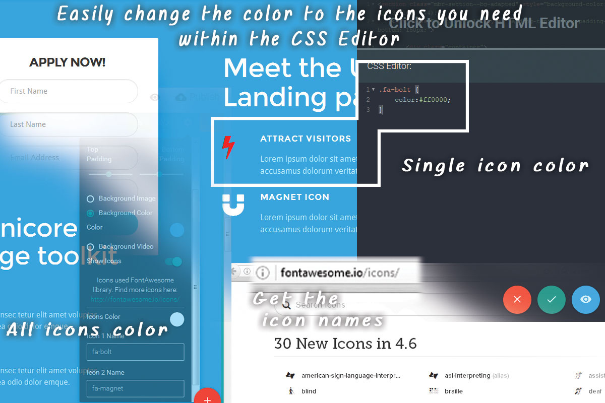 Premium Bootstrap Landing Page Theme Creator